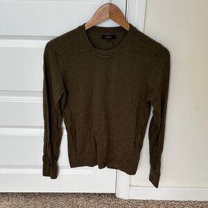 Quince Olive Green Women's Sweater S